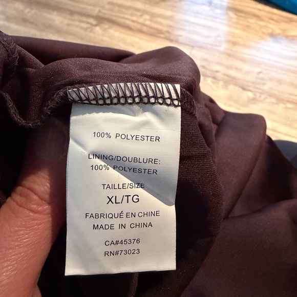 130. Le Chateau Women’s Dress - Dark Brown - Picture 5 of 5